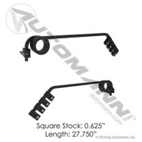 Automann Angled Mud Flap Hanger Kit