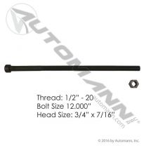 Automann Leaf Spring Center Bolt | Peterbilt Truck Parts